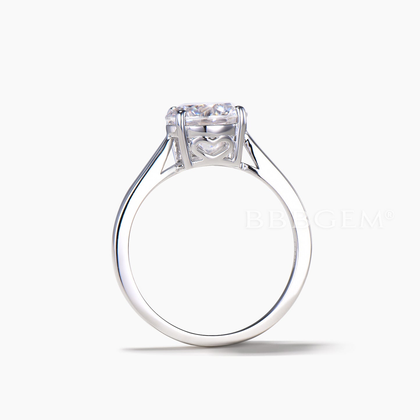 Round Cut Lab-grown Diamond Engagement Ring Igi Certificate Solitaire Ring