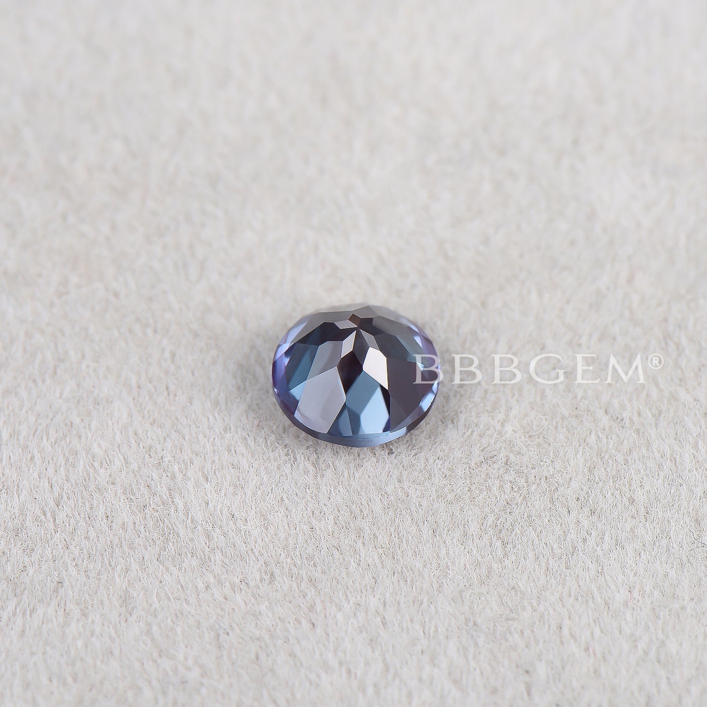 Round Cut Alexandrite Faceted Color Change Wholesale Gemstone