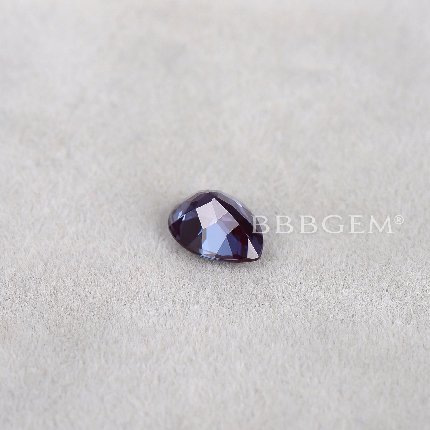 Pear Cut Faceted Loose Alexandrite Gemstone June Birthstone