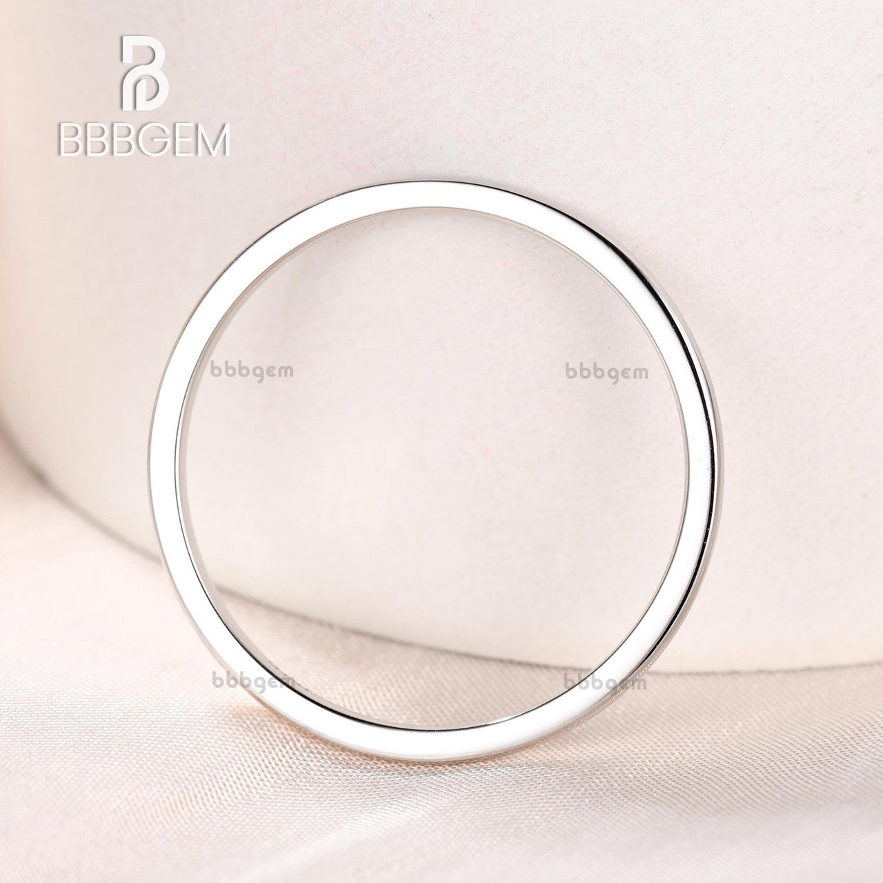 Plain Gold Band Thin-Women Girl White Gold Plain Band-Thin Daily Plain Everydat Bands