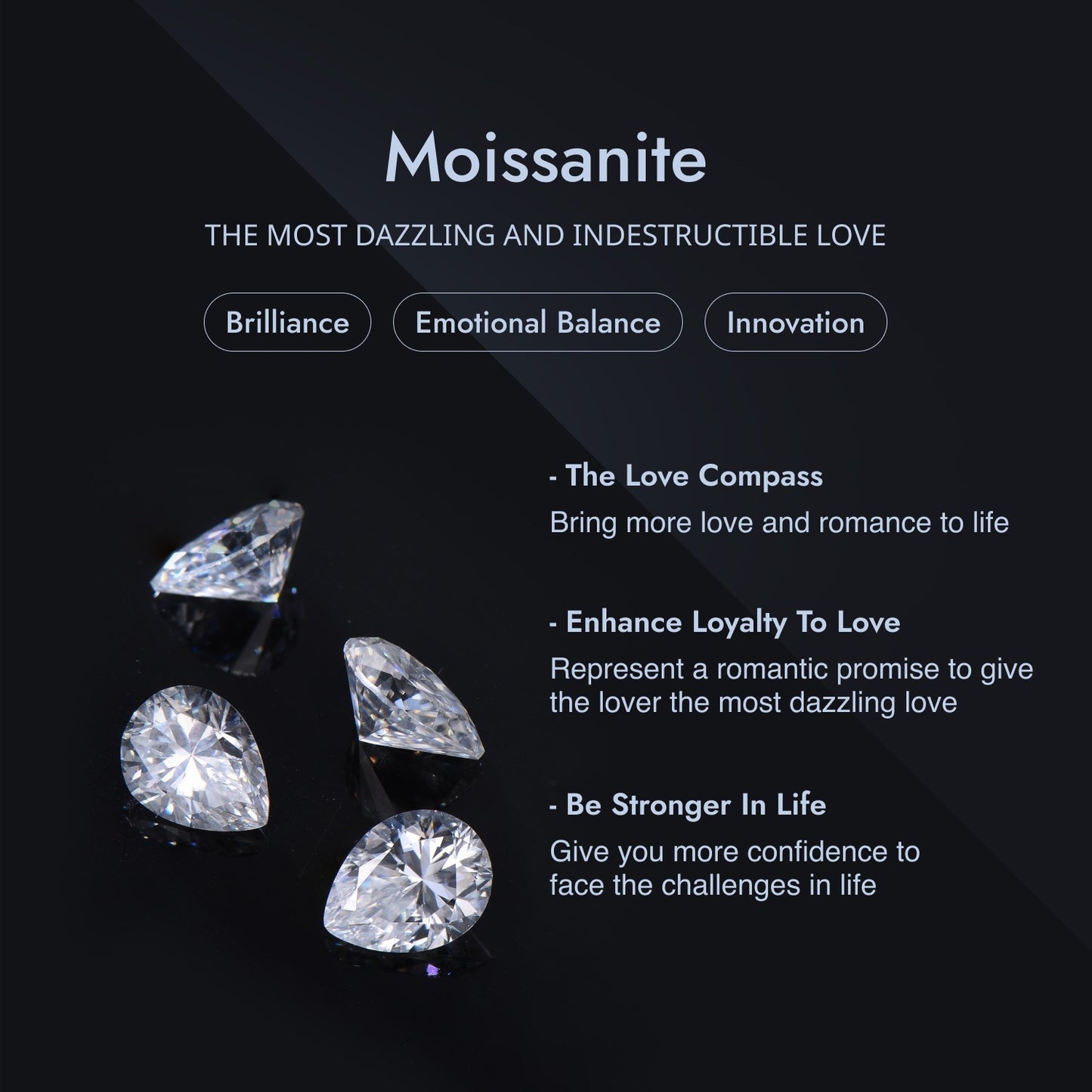 Branch Leaf Moissanite Engagement Ring 1ctw 6.5mm Round Cut Moissanite Cluster Wedding Ring Nature Inspired Bridal Ring