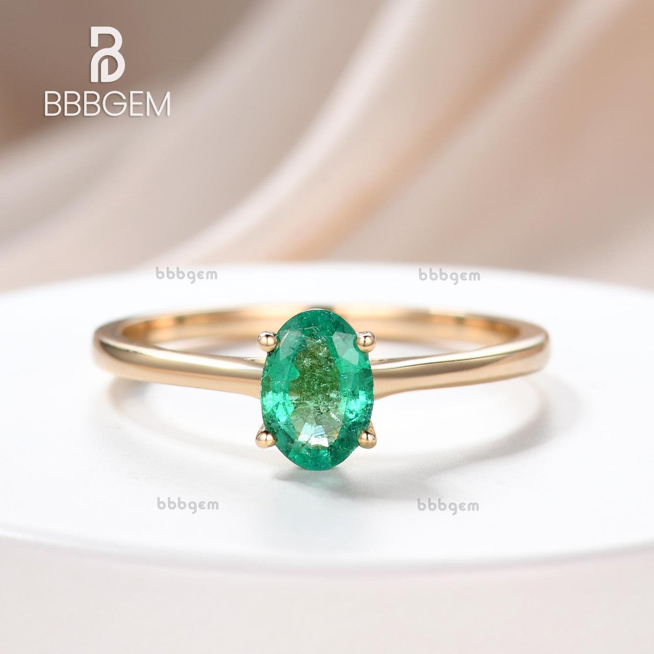 women emerald engagement rings-simple women's engagement rings-solitaire simple emerald engagement rings for women