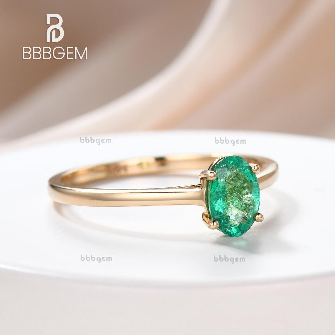 women emerald engagement rings-simple women's engagement rings-solitaire simple emerald engagement rings for women