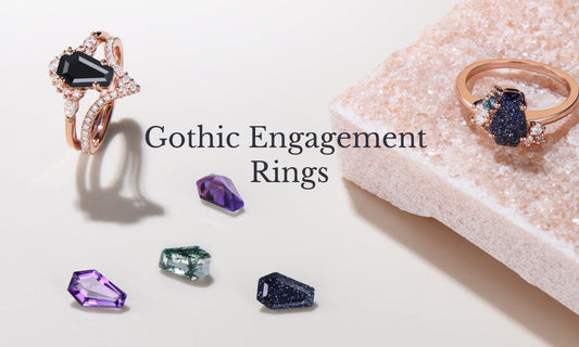 shop gothic engagement rings