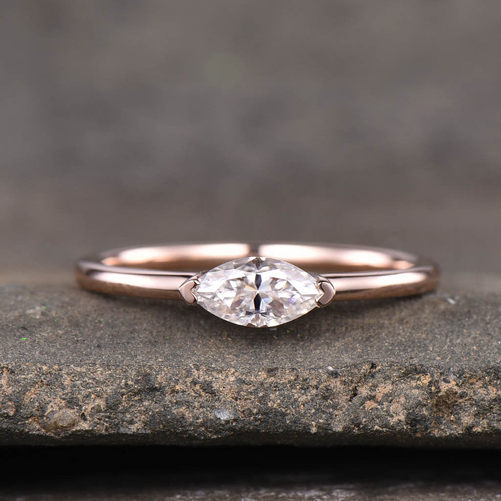 affordable moissanite engagement rings