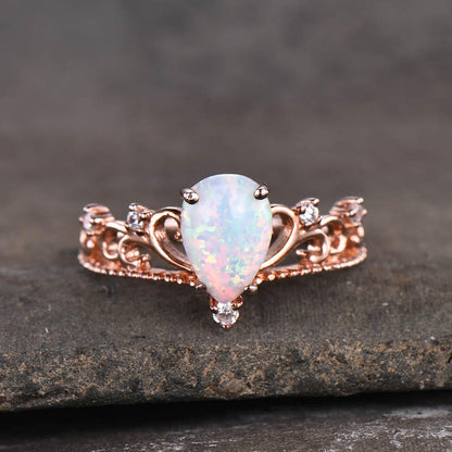 oval opal ring