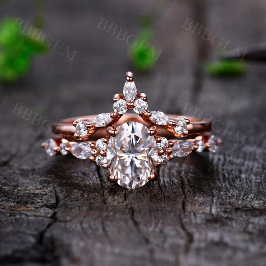 Moissanite Engagement Rings-BBBGEM Moissanite Engagement Rings