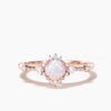 14K/18K Opal Engagement Ring Minimalist LC001