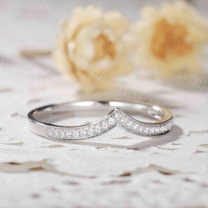 white gold diamond wedding band 02