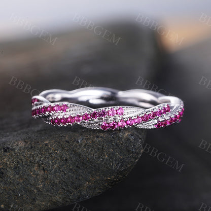 White Gold-BBBGEM Ruby Ring