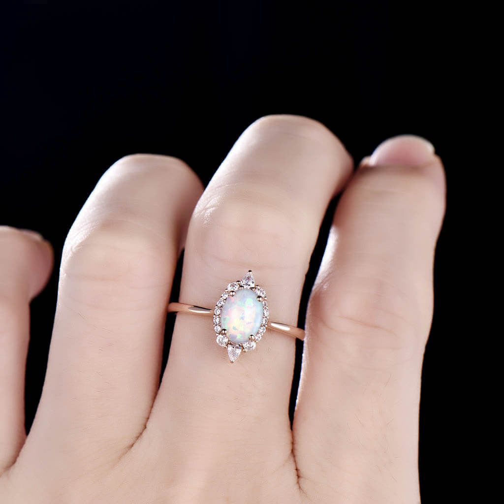 opal ring for women