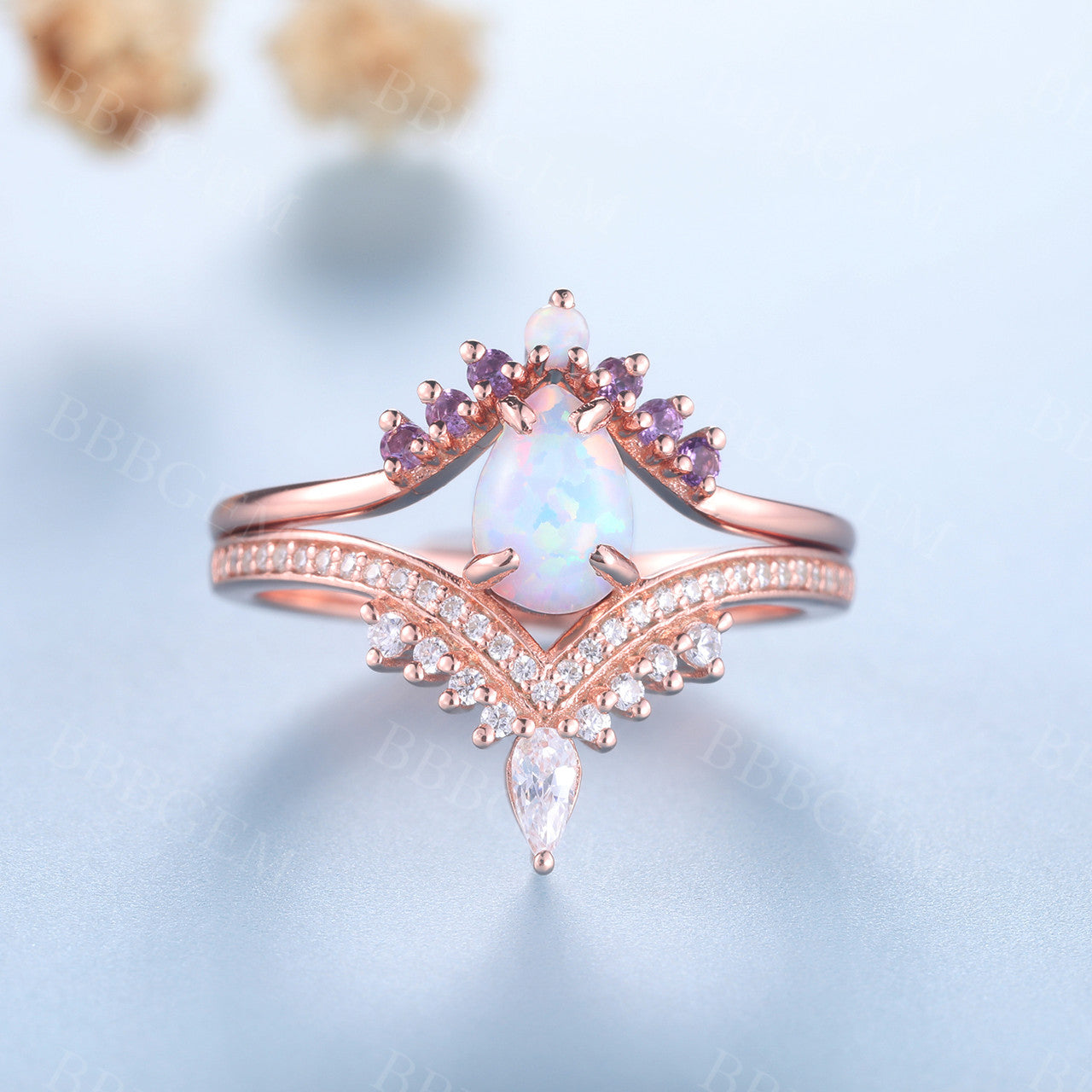 opal engagement ring