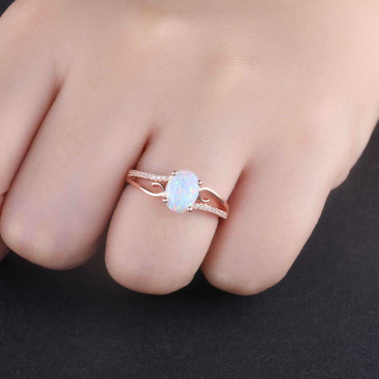 rose gold ring