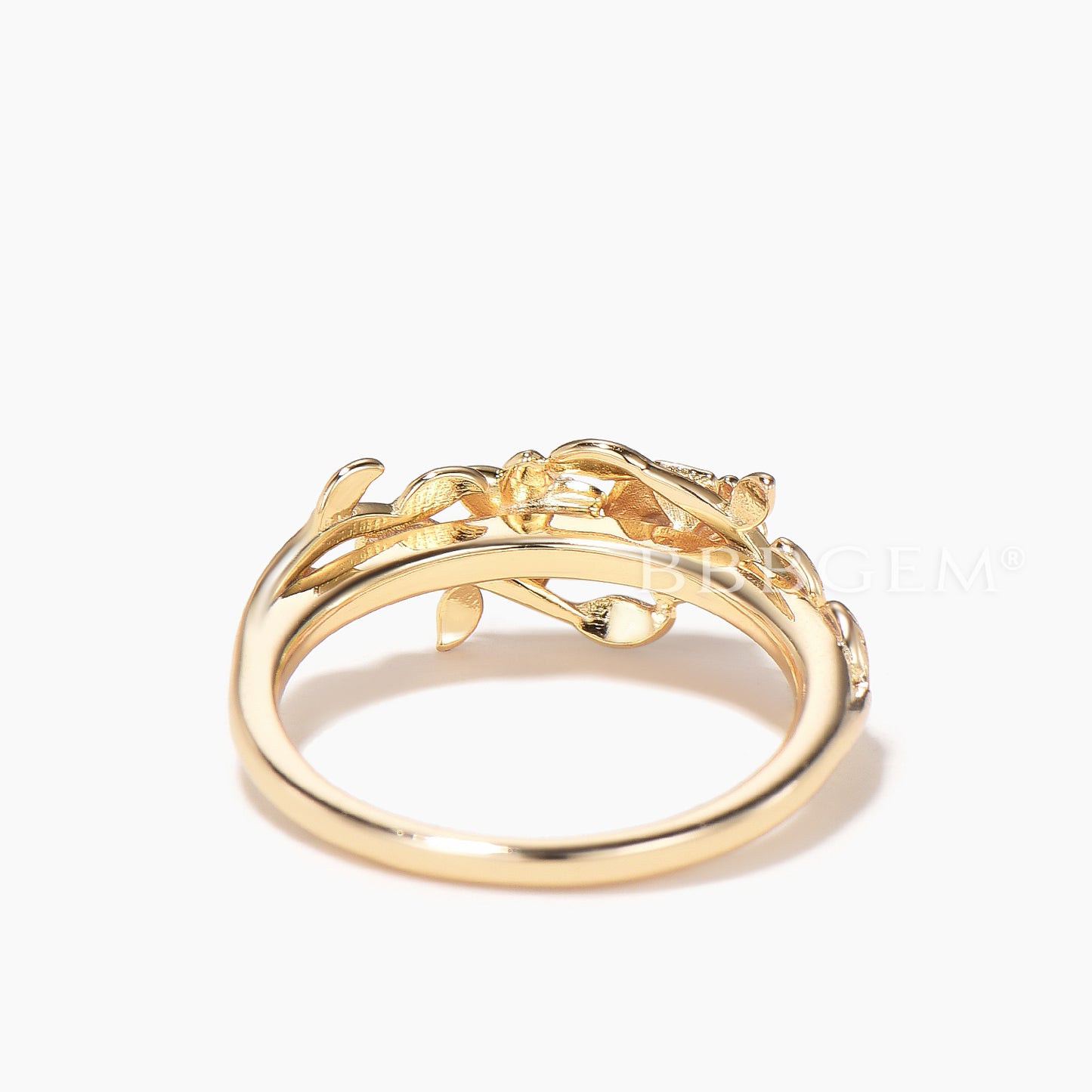 Round Cut Natural Aquamarine Garnet Floral Engagement Ring Inspired Toi et Moi Ring