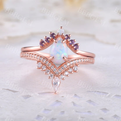 moonstone engagement ring