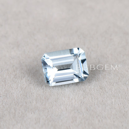 Wholesale Emerald Cut Natural Aquamarine Loose Blue Aquamarine