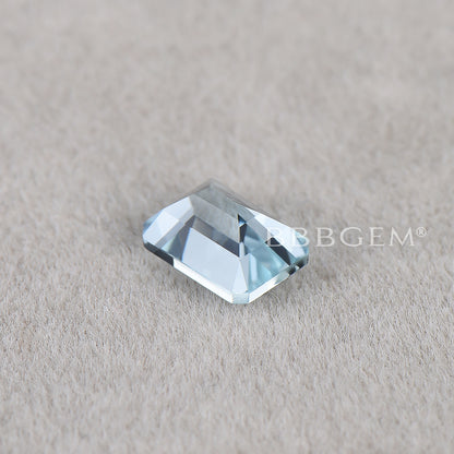 Wholesale Emerald Cut Natural Aquamarine Loose Blue Aquamarine