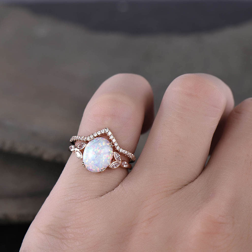 Opal Rings For Women-BBBGem Opal Rings