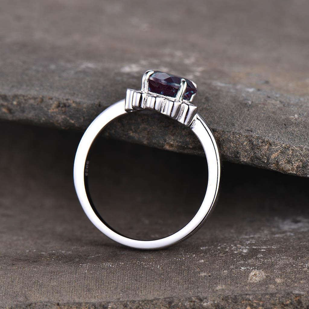 june birthstone alexandrite ring