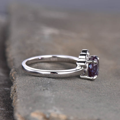 june birthstone alexandrite ring