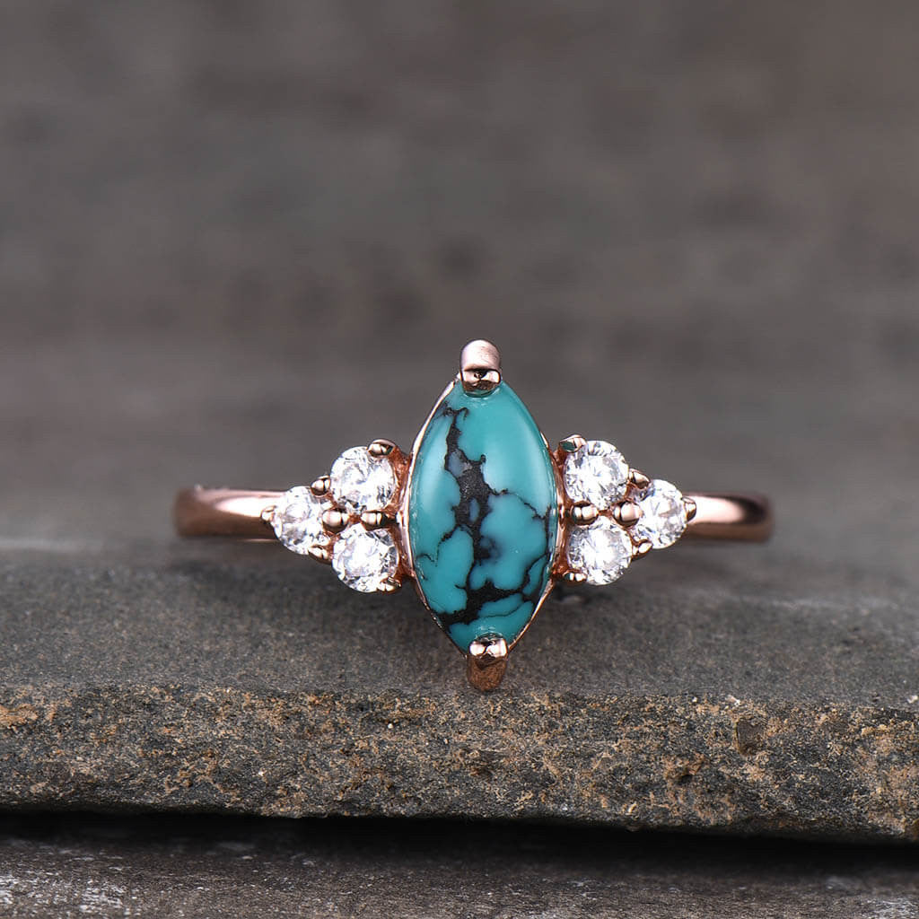 Turquoise Engagement Ring