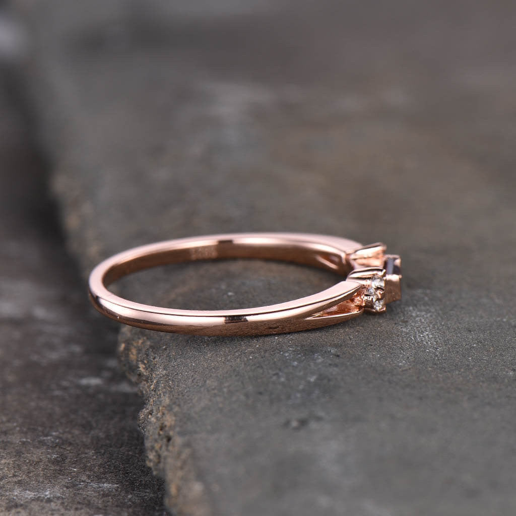 Engagement Ring Rose Gold