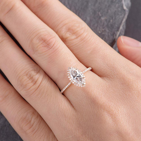 Charles And Colvard Moissanite-BBBGEM Moissanite Engagement Rings