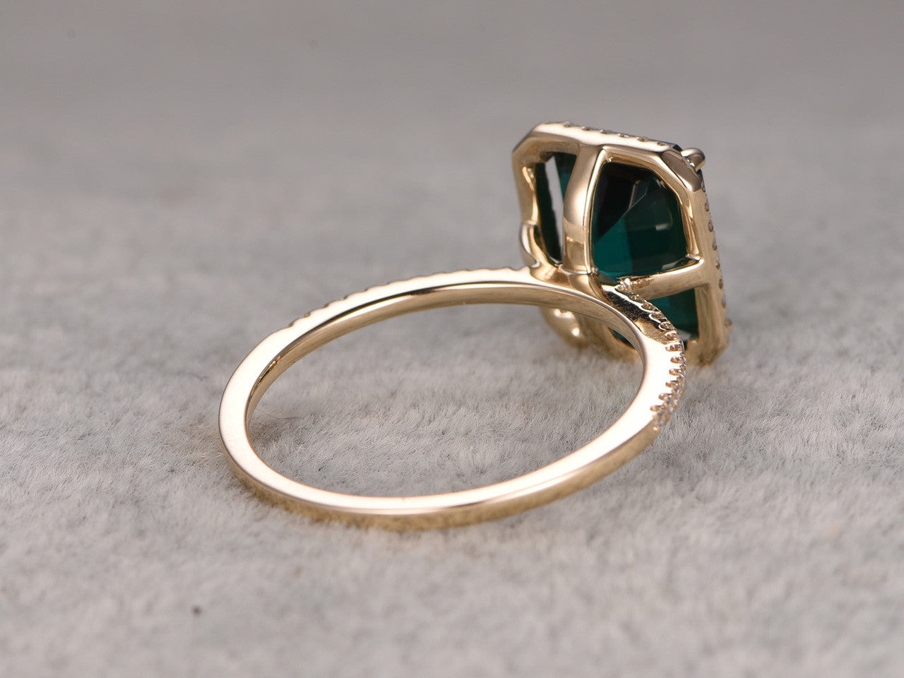 Emerald Promise Ring