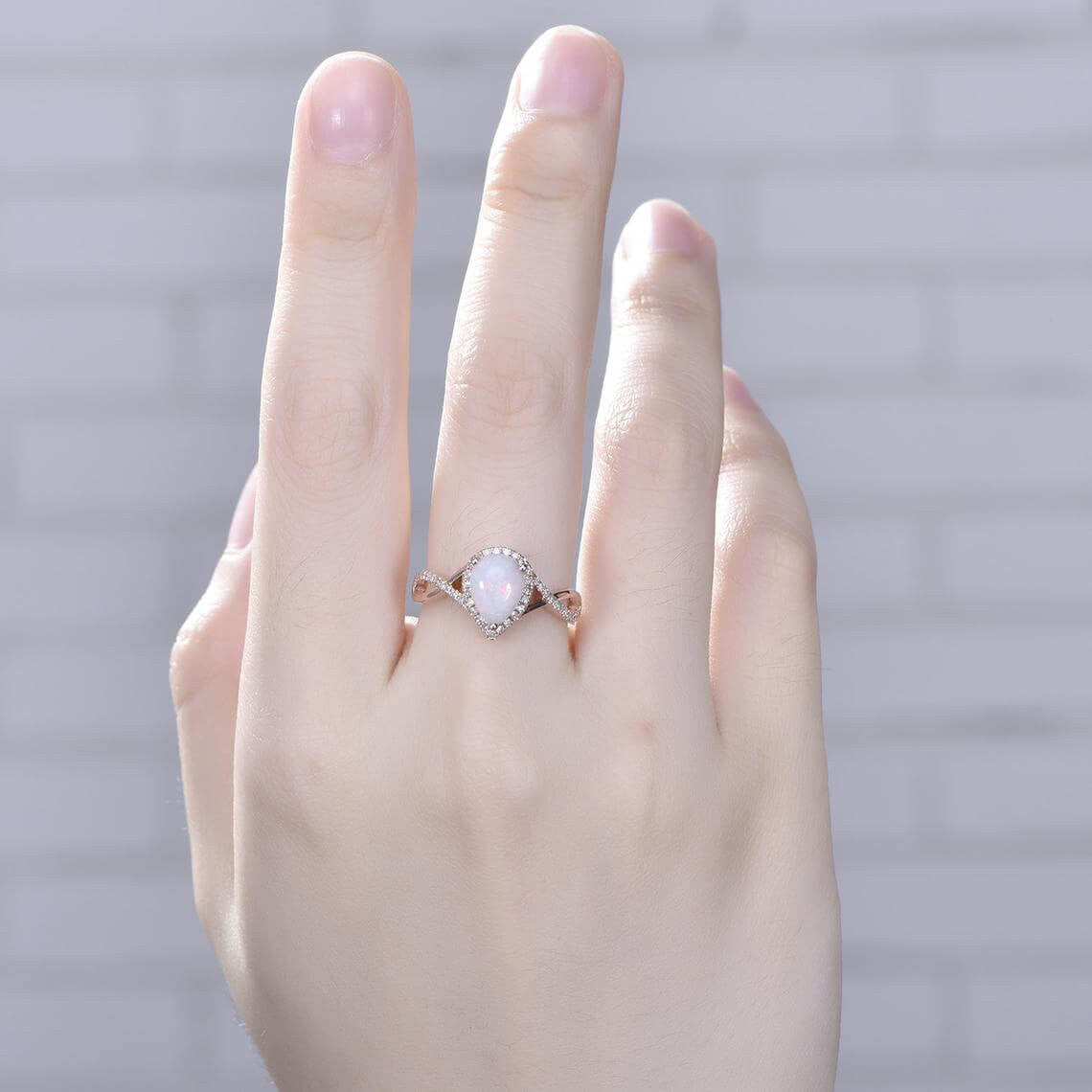 opal engagement ring