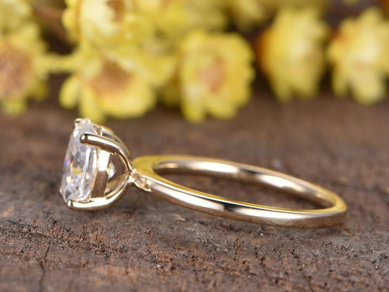 moissanite Engagement Rings