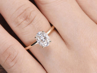 moissanite Engagement Rings