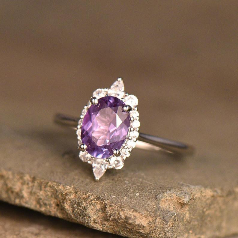 Vintage Alexandrite Engagement Ring 05