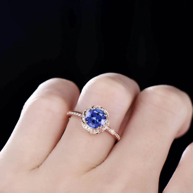 sapphire diamond ring