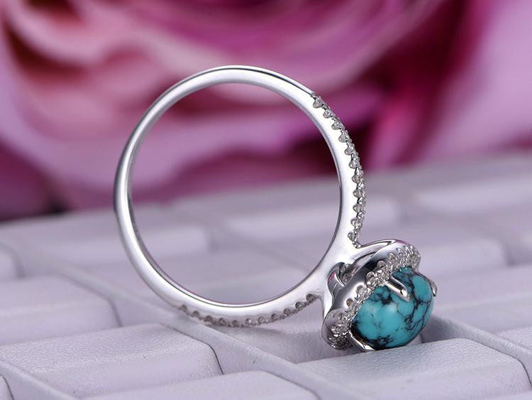 turquoise gold ring jewelry