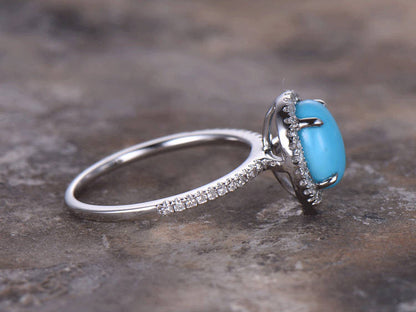 Turquiose engagement ring