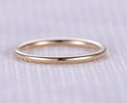 Plain Gold Wedding wedding band