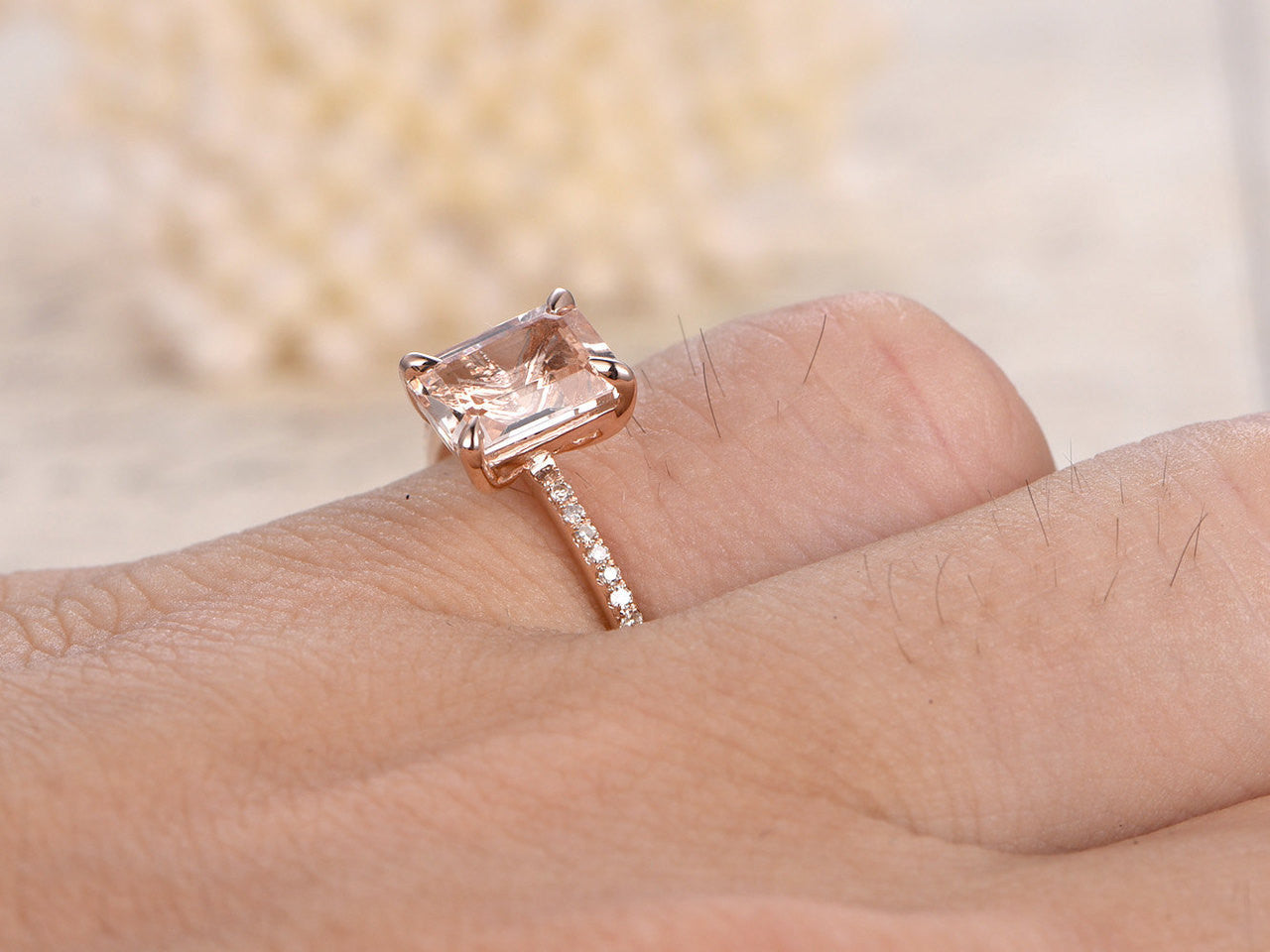 Morganite Engagement Rings