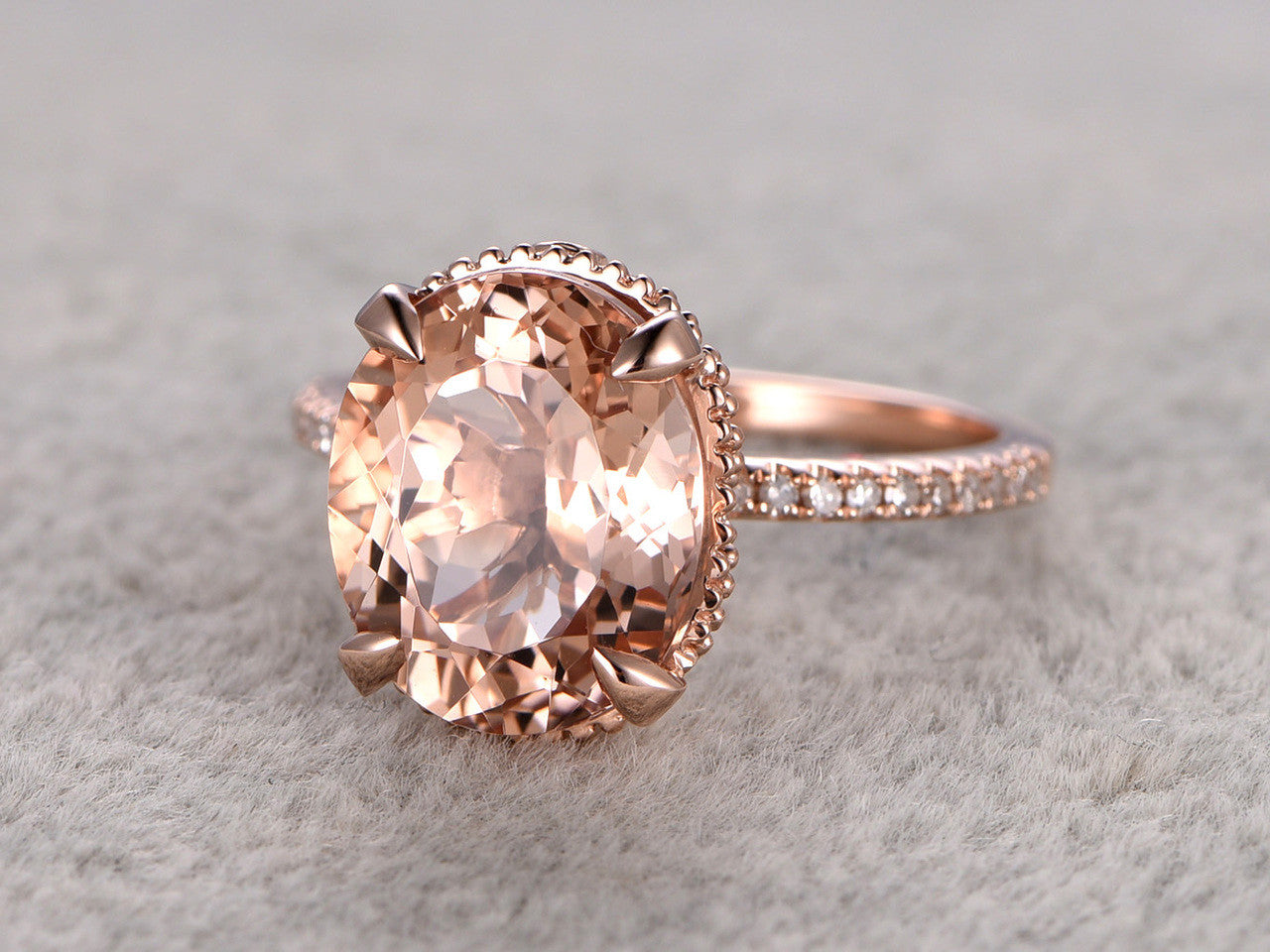 morganite ring